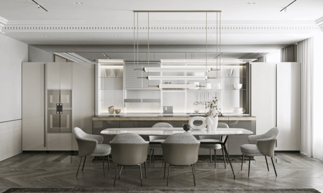 廚房設(shè)計(jì)新趨勢(shì)，高品位超時(shí)尚