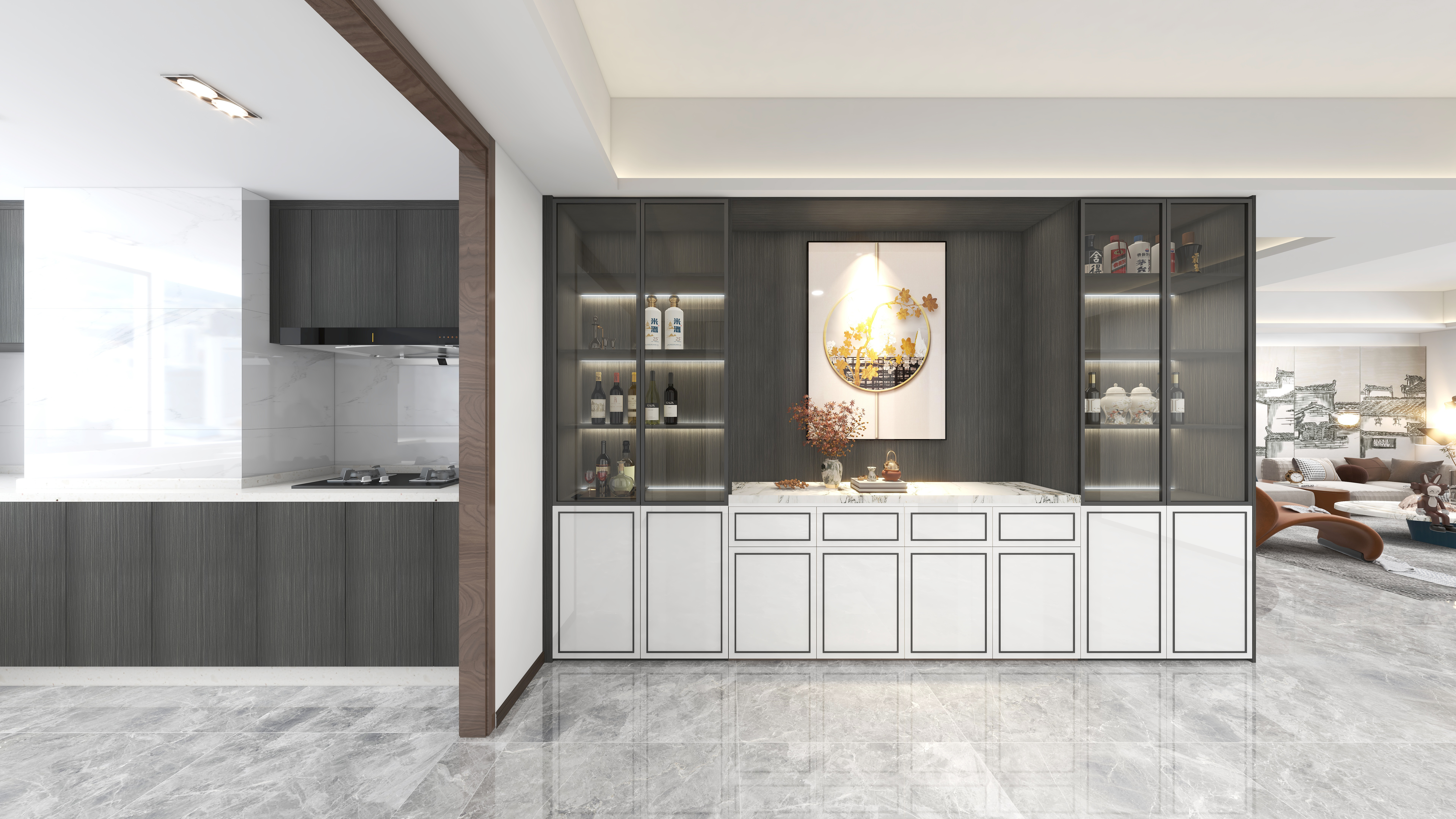 金利源丨顏值與實(shí)力并存的餐邊柜